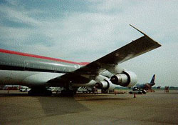 B747 Rear Side View