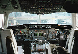 DC10 Flight Insturment Panel